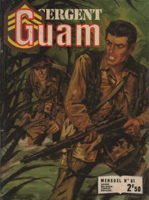 Scan de la Couverture Sergent Guam n 81